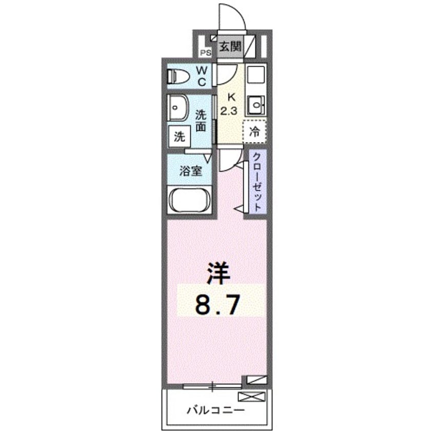 間取図 フォレスト佐貫
