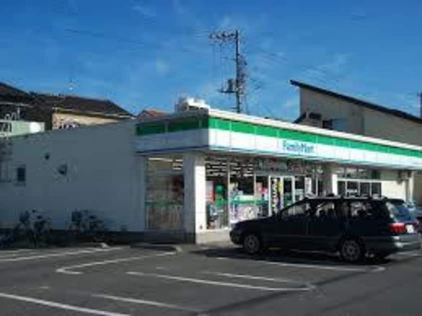 ﾌｧﾐﾘｰﾏｰﾄ 取手米ﾉ井店(コンビニ)まで426m 仮）取手市上高井３７９番新築アパート
