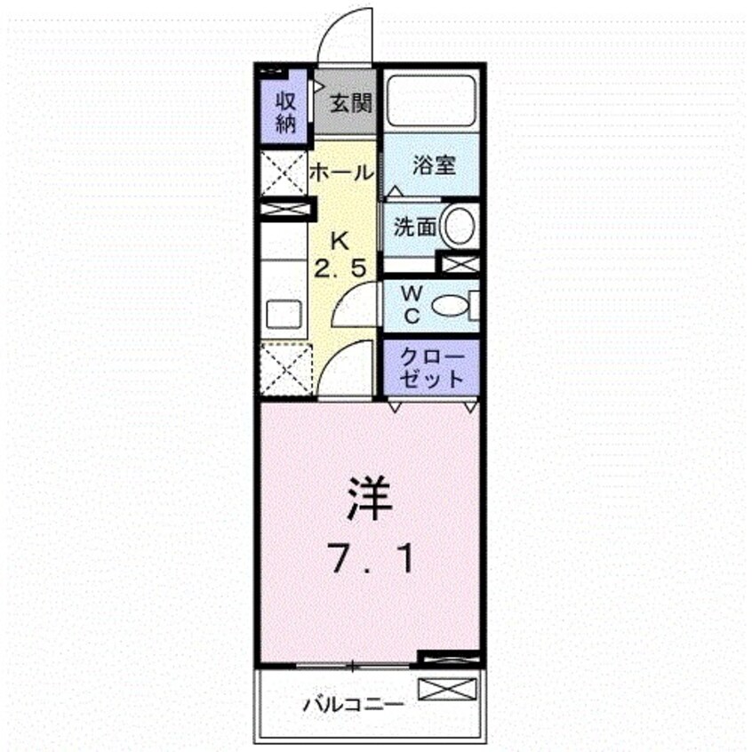 間取図 アビターレ