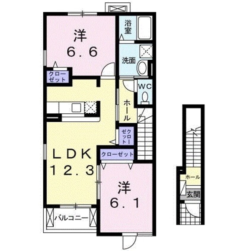 間取図 アヴァンセ
