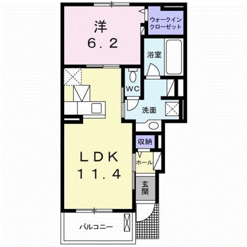 間取図 グラース　I