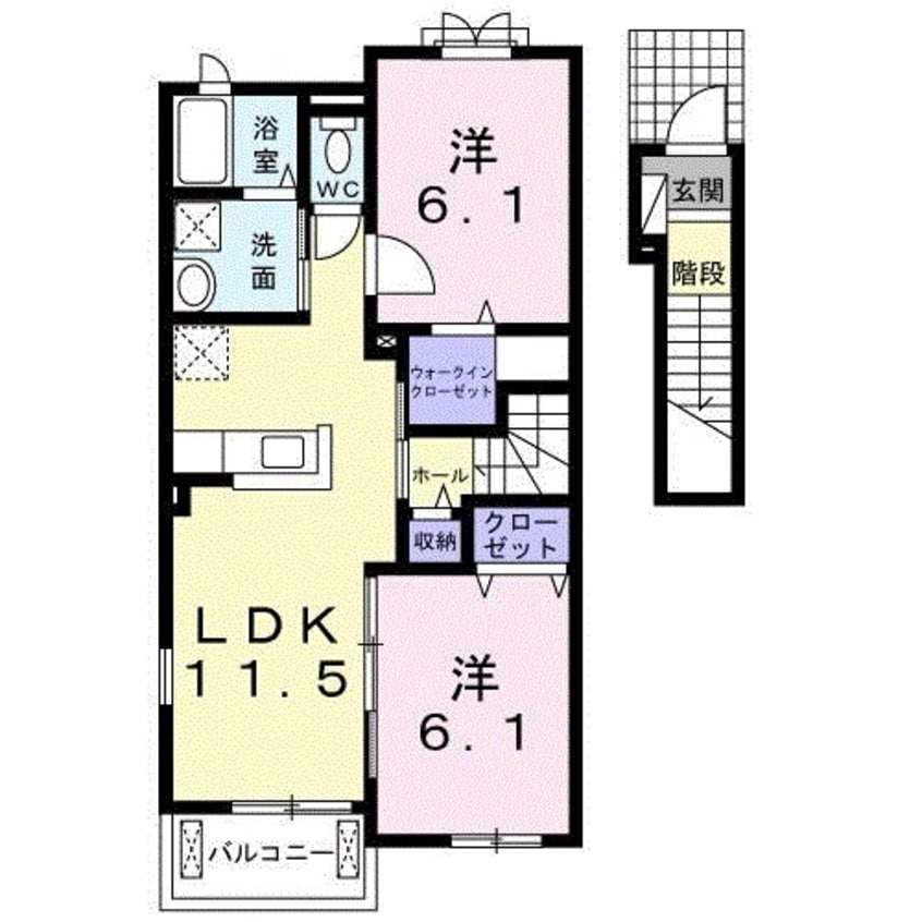 間取図 エル・ソフィア