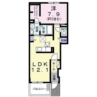 間取図 ヴィスタ　ブライト　Ａ