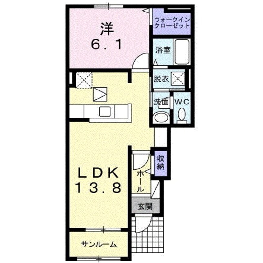 間取図 サニーサイトＳ