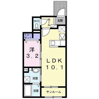 間取図 アルカンシエル
