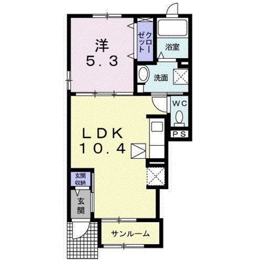間取図 グレイスフル