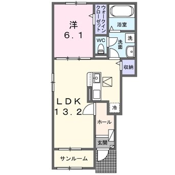 間取図 フィエルテ