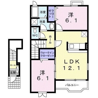 間取図 クラロポルタ
