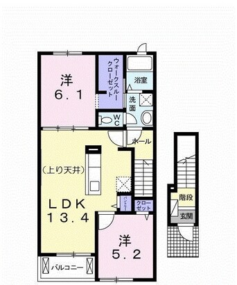 間取図 ケイ・モアール