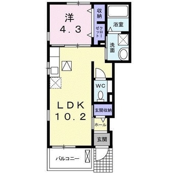間取図 ルーエ　II