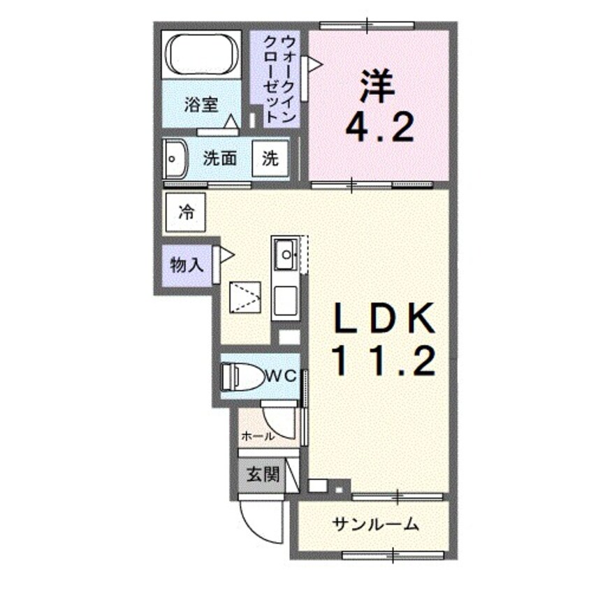 間取図 ツリーベルヒルズ