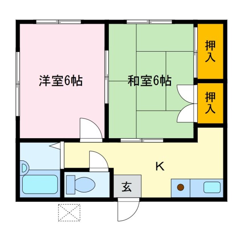 間取図 シティハイム青山