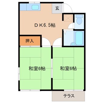 間取図 モンシェリー日秀