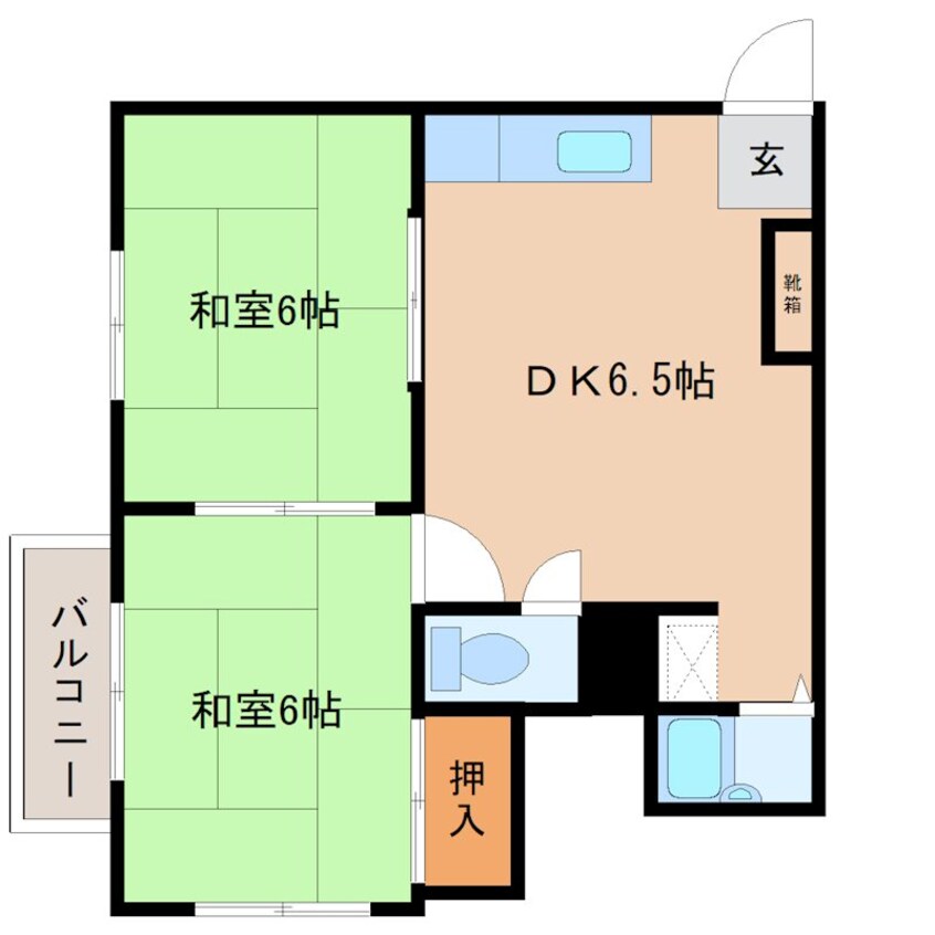 間取図 モンシェリー日秀
