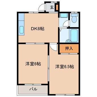 間取図 モンシェリー角川