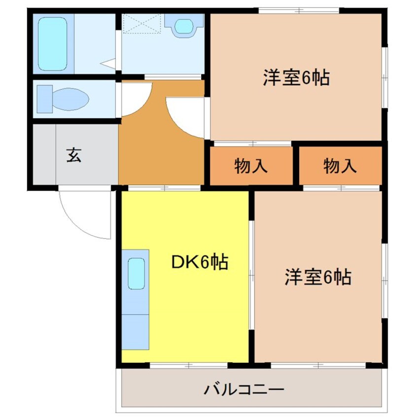 間取図 セントラル