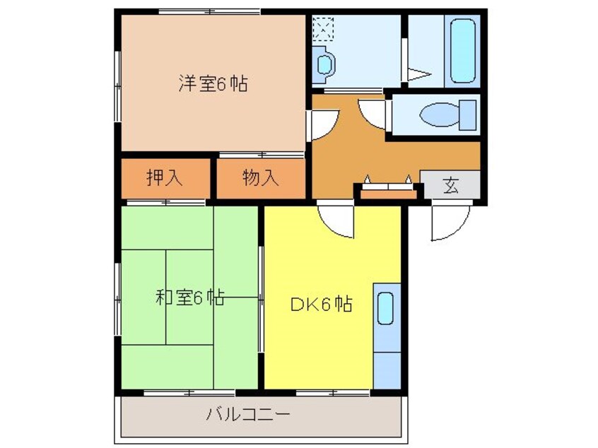 間取図 セントラル