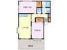 ホライズンアンドヒル3rd 2LDKの間取り