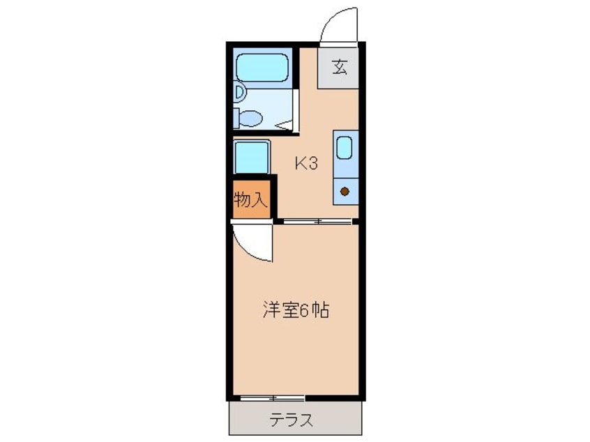 間取図 エスペランス天王台