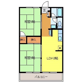 間取図 シティハイムスズカ