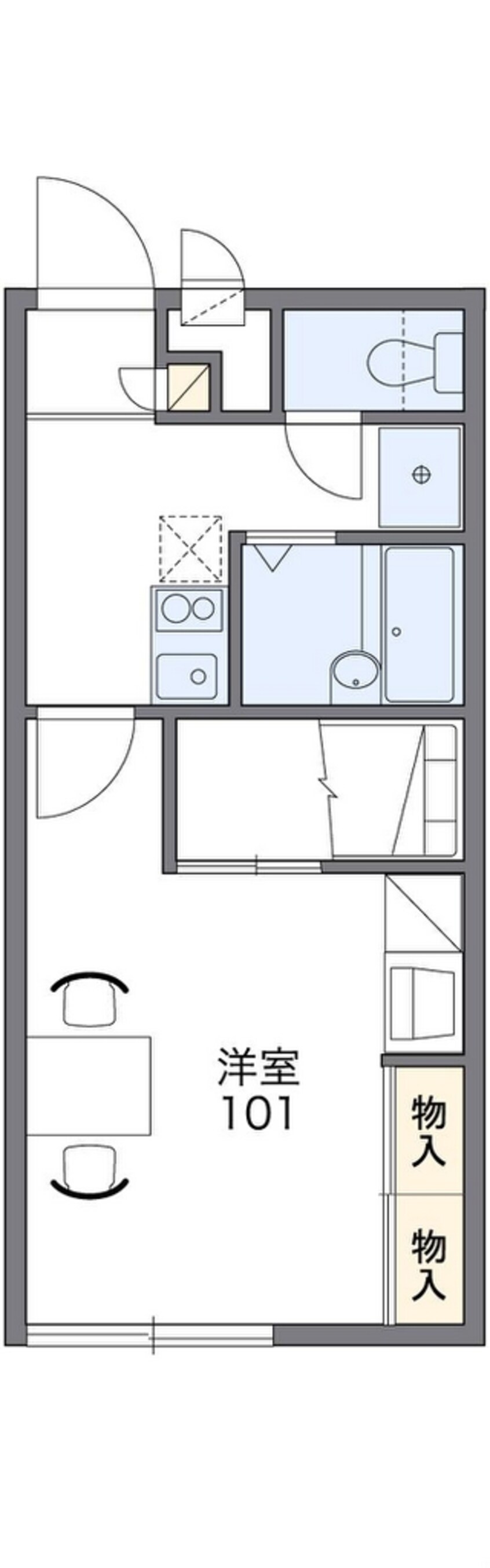 間取図 レオパレスゴールドII