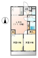 サンフィット渋谷の間取図