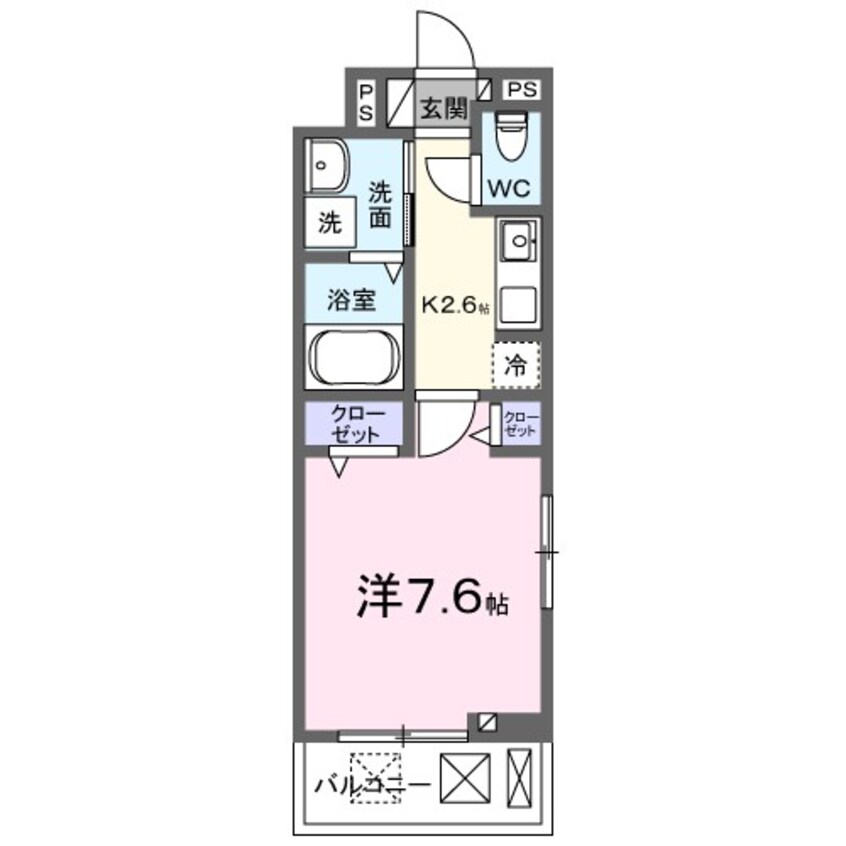 間取図 ガーデン　ヒルズ