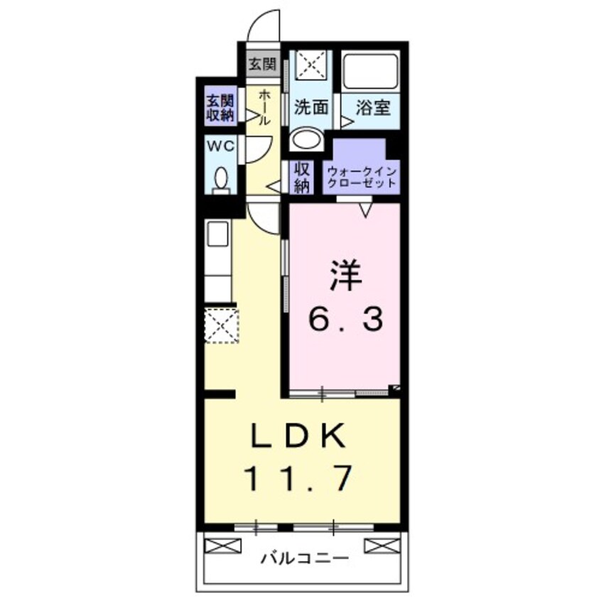 間取図 サードコート