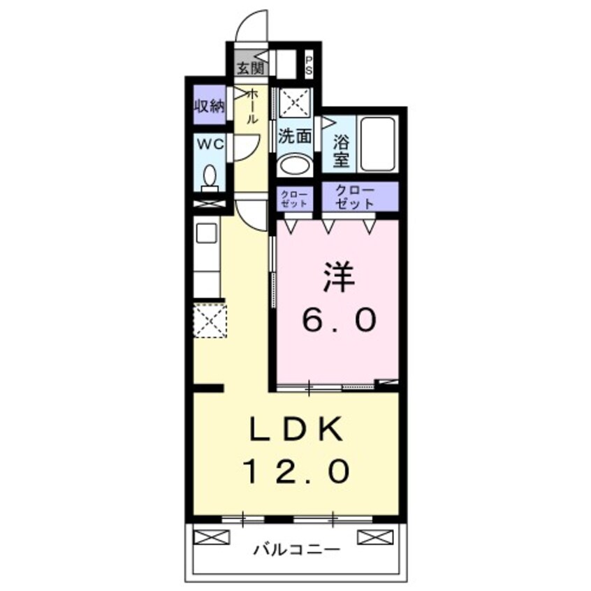 間取図 サードコート