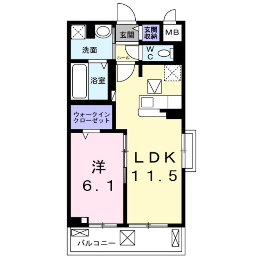 間取図 サードコート