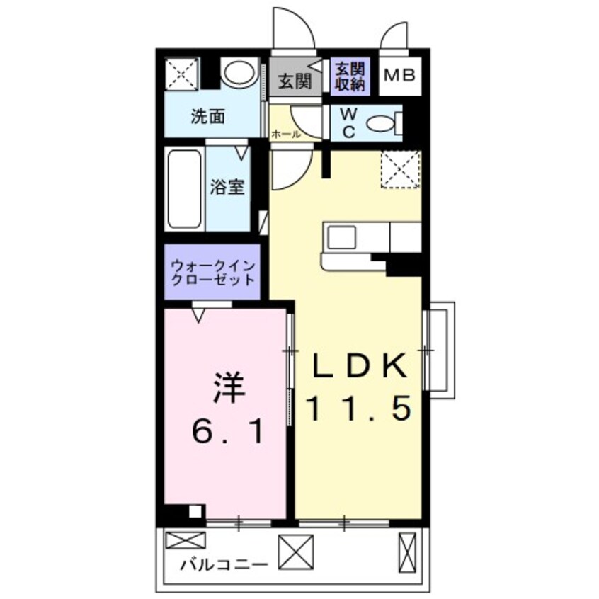 間取図 サードコート