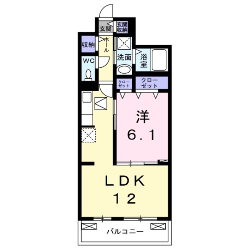 間取図 サードコート