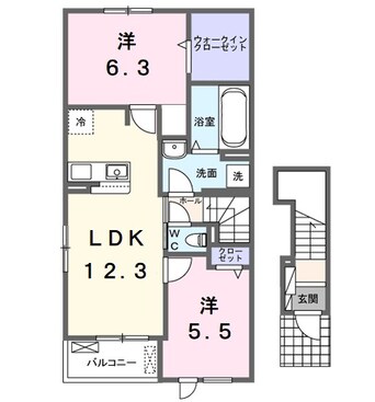 間取図 プラーンドルXV