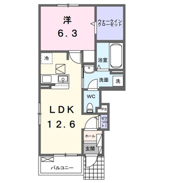 間取図 プラーンドルXV