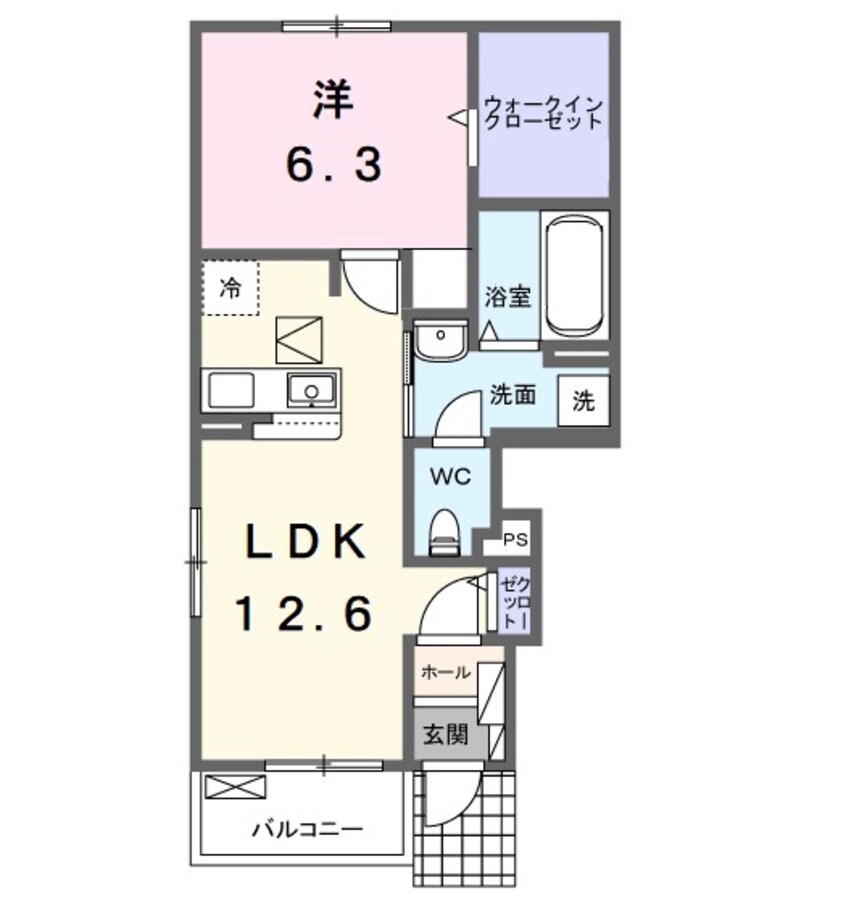 間取図 プラーンドルXV