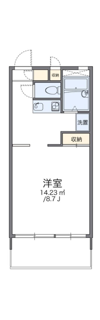 間取図 レオパレスＡＯＫＩ