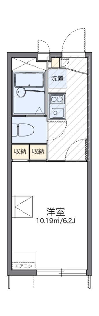 間取図 レオパレスエターナルII