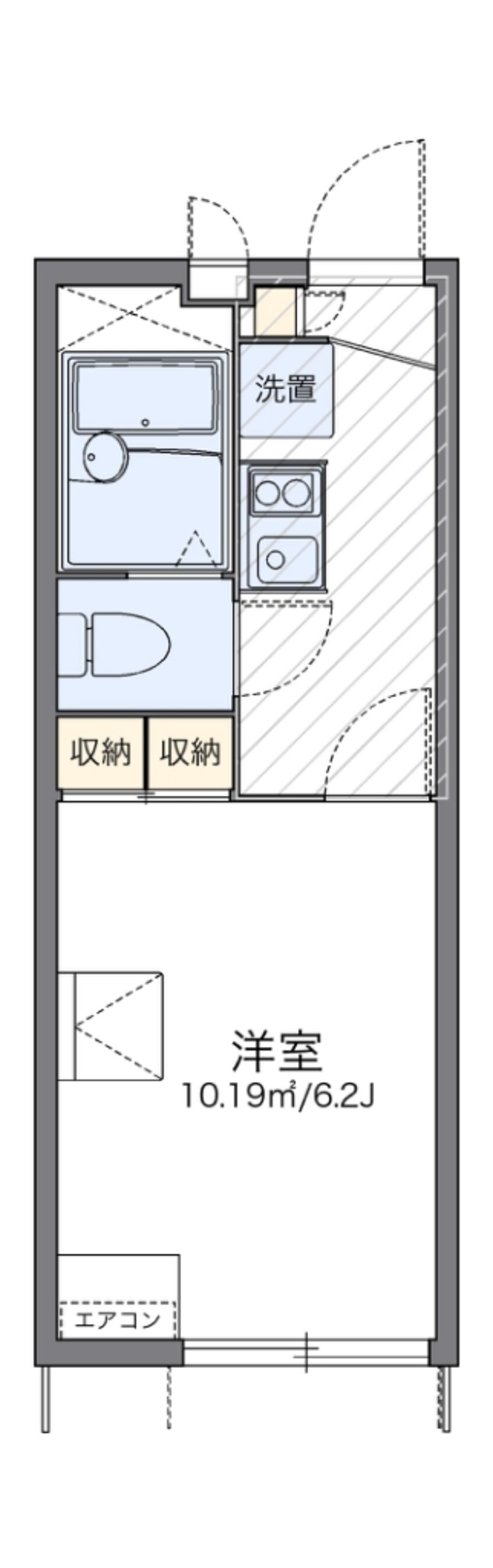 間取図 レオパレスエターナルII