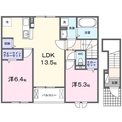 間取り図 アルクドマーニ