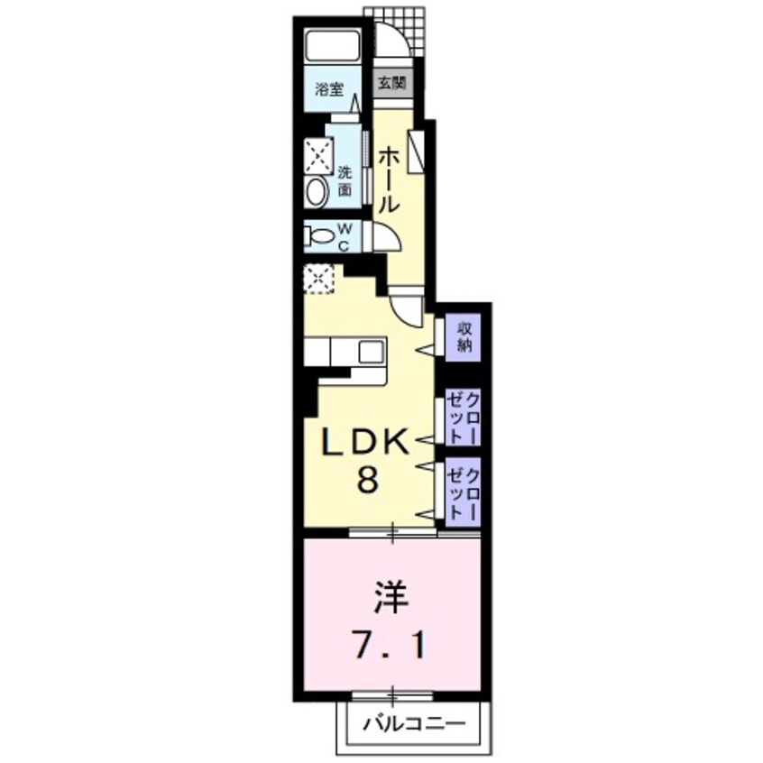 間取図 オースティンハウスIII