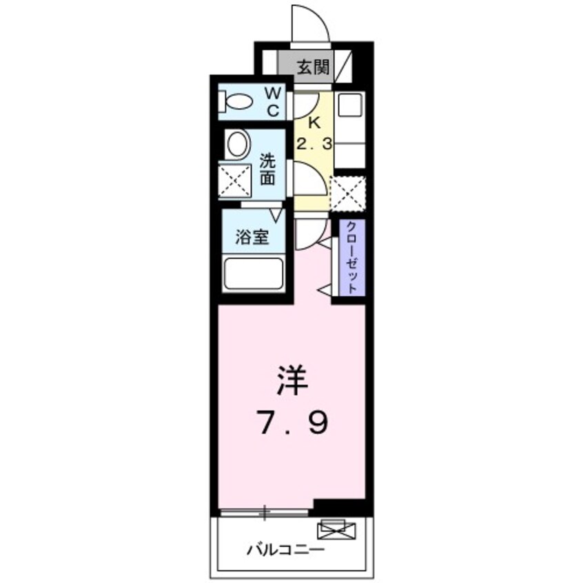 間取図 ソフィアフルールII