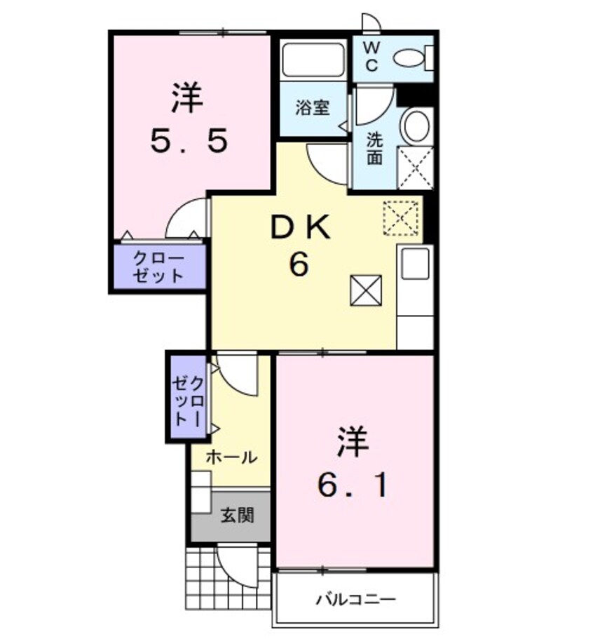 間取図 シャン・ド・メゾンII