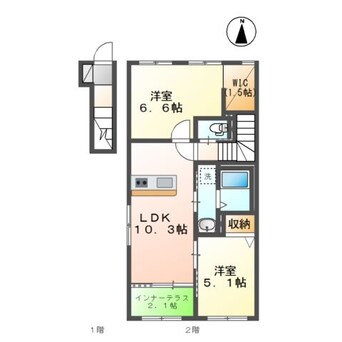 間取図 プリオーレおおたかの森