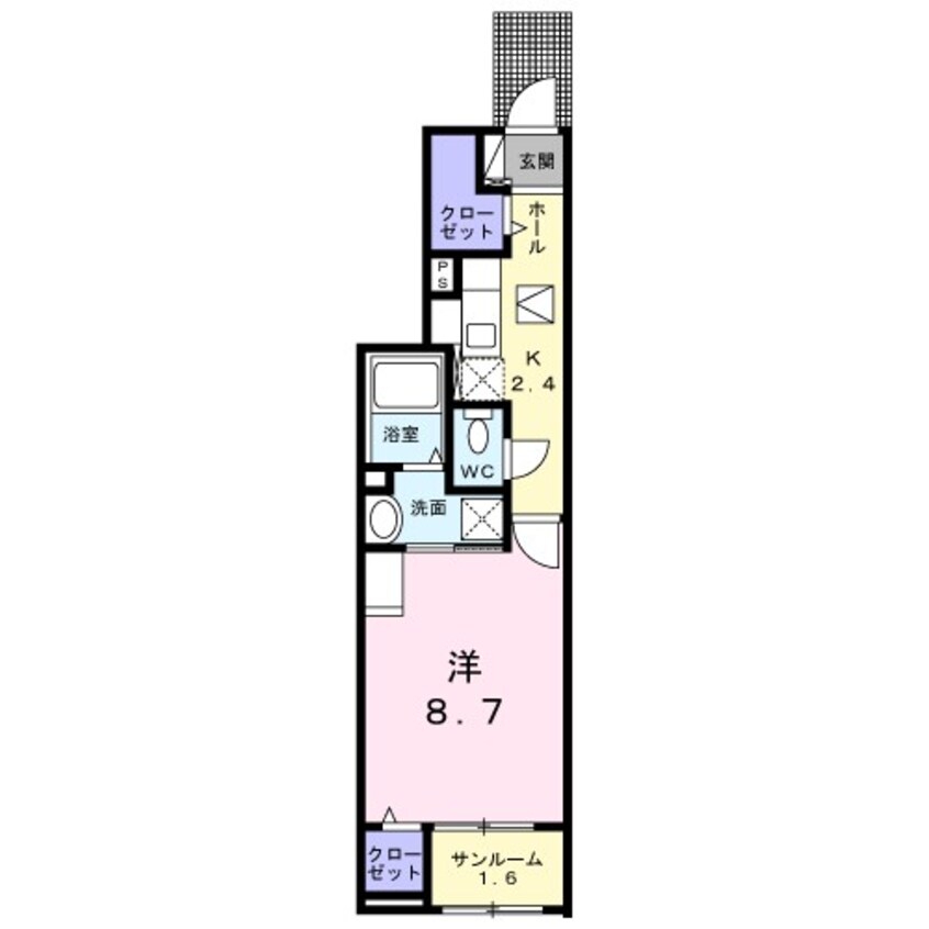 間取図 カパオパンゴ