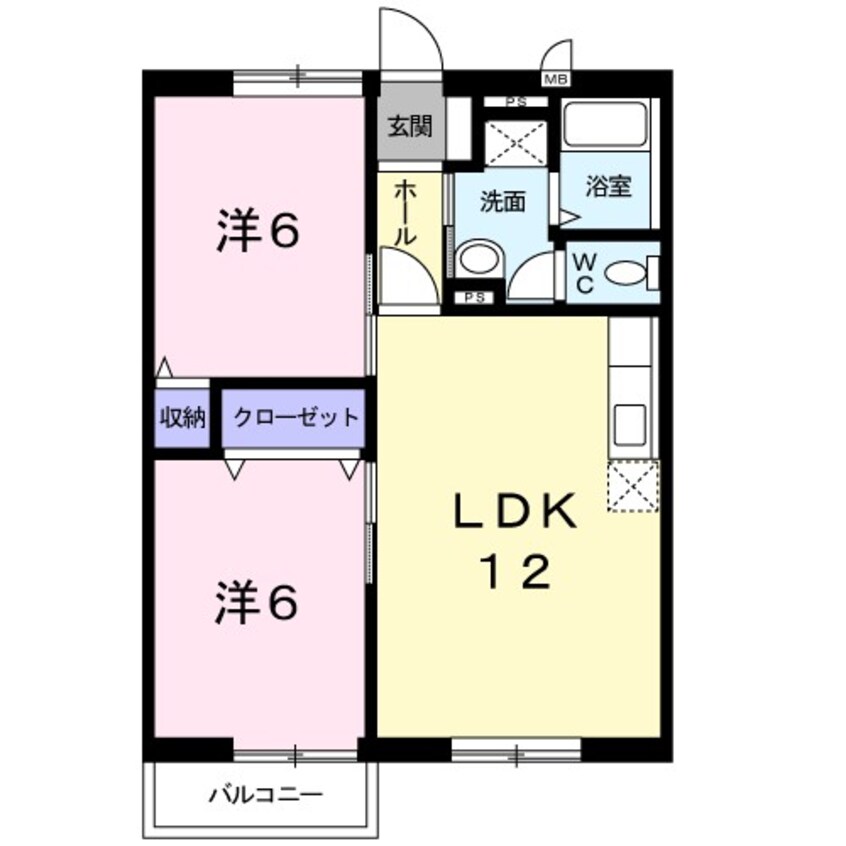 間取図 クレール南青山