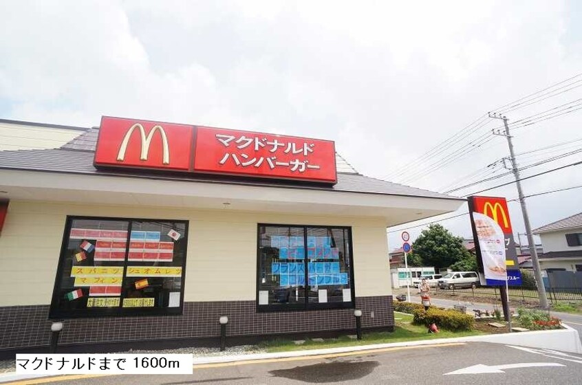 マクドナルドまで1600m ウィステリア　カクトI