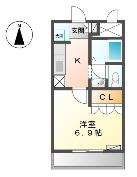 間取り図 レジデンスＣＫ