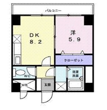 間取図 東上町林ビル