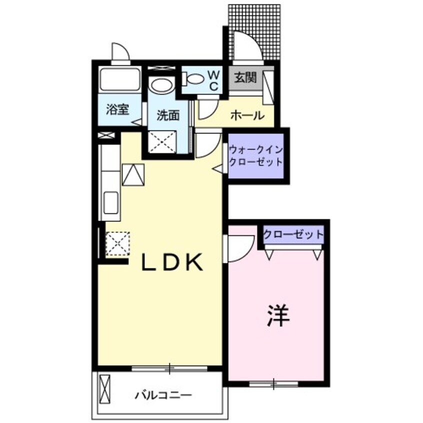 間取図 スプレン　ディード　Ａ