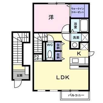 間取図 カーサ初石II